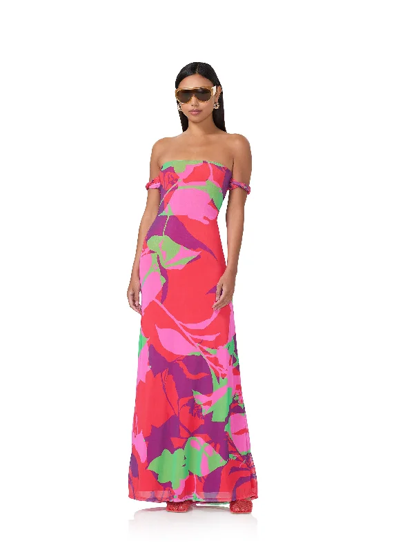 Barot Maxi Dress - Graphic Floral