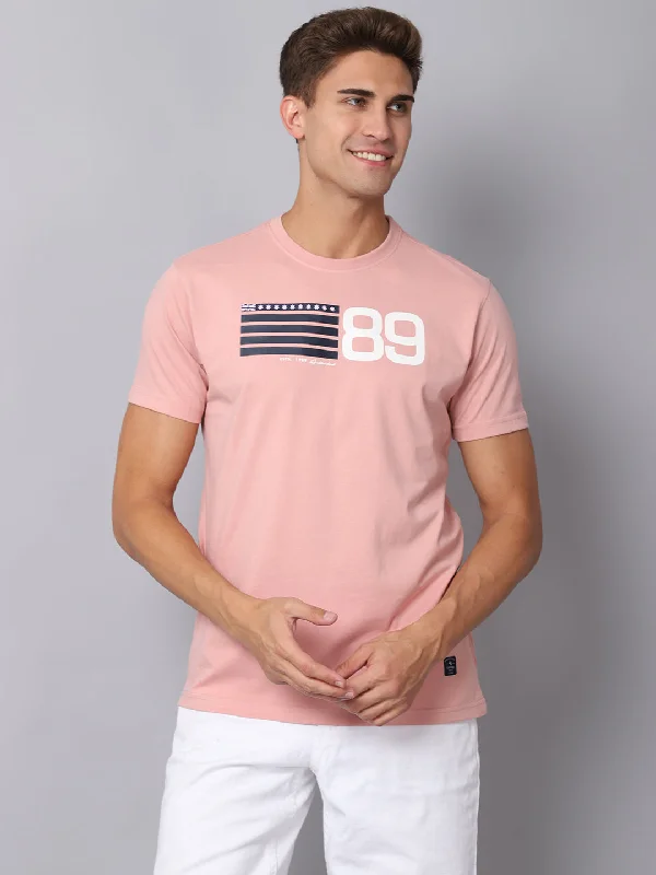 Cantabil Men's Coral T-Shirt