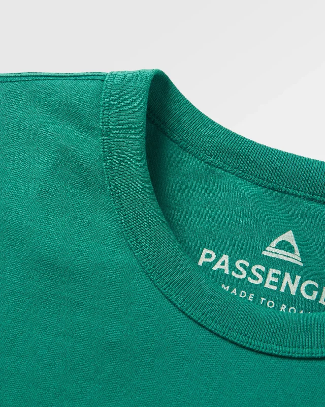 Heritage Recycled Relaxed Fit LS T-Shirt - Forest Green