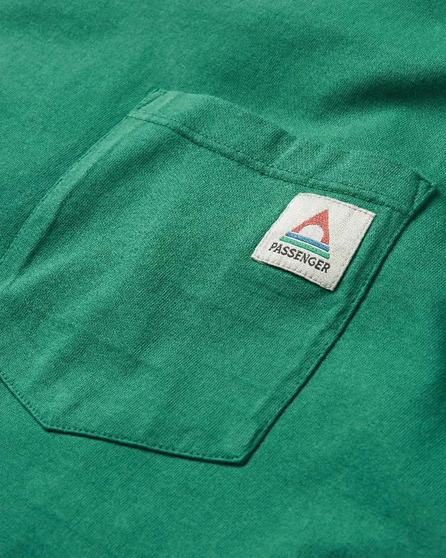 Heritage Recycled Relaxed Fit T-Shirt - Forest Green