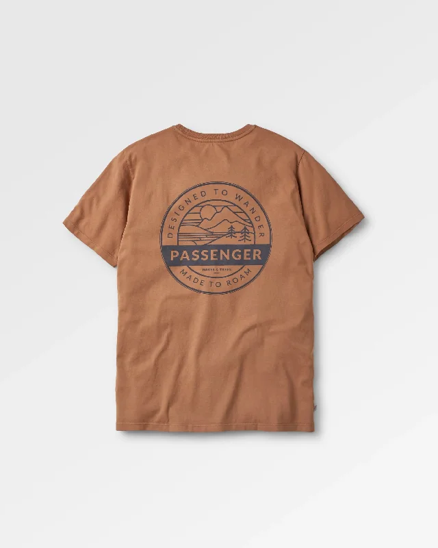 Odyssey Recycled Cotton T-Shirt - Toffee