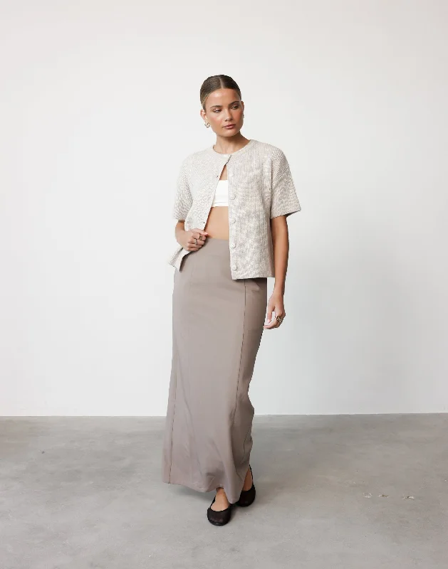 Alexander Maxi Skirt (Ash)