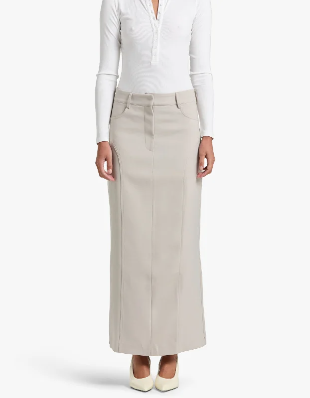 Beckett Maxi Skirt - Bone