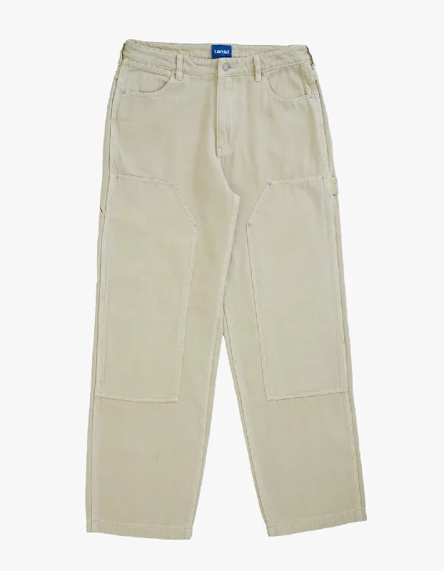 Double Knee Carpenter Pant - Used Natural