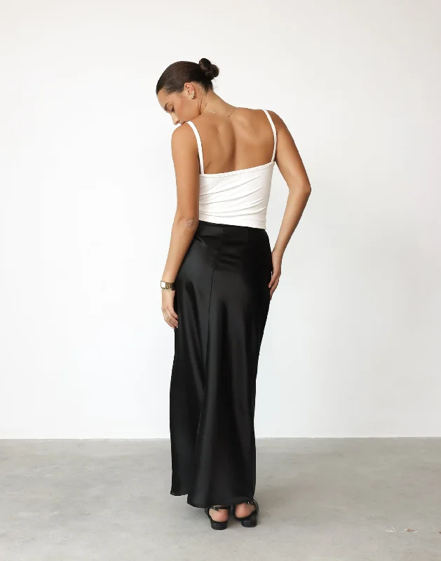 Odelia Maxi Skirt (Black)