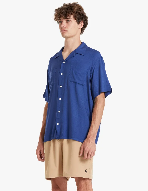 Cuban Collar S/S Sport Shirt - 4814 Sailfish