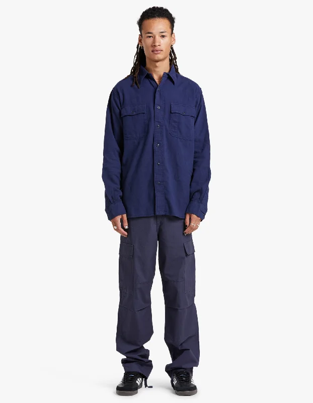 Sahara L/S Sport Shirt - Newport Navy