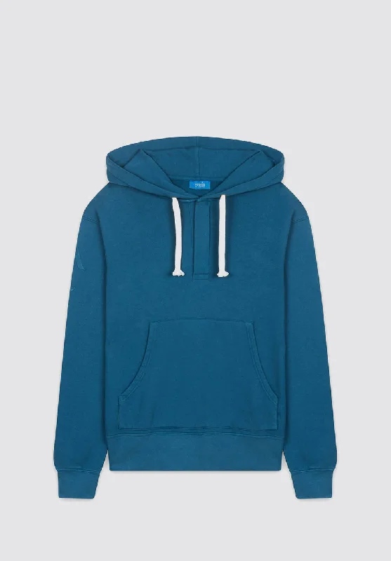 Hoodie | Peacock Blue