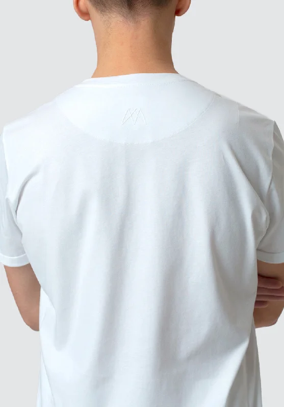 Men's Elongated T-Shirt | White