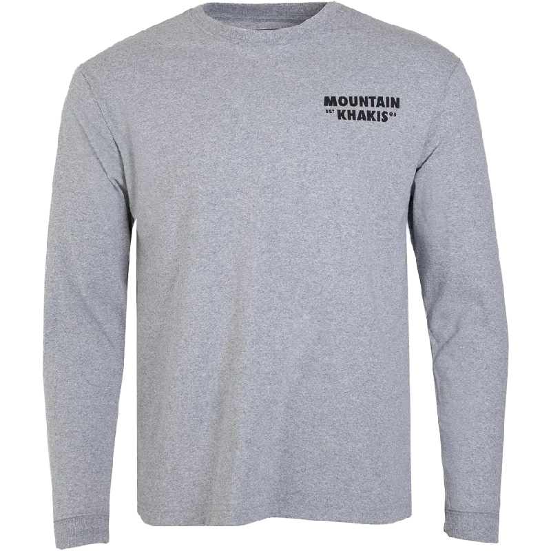 Men's MK Bison Patch Long Sleeve Tee