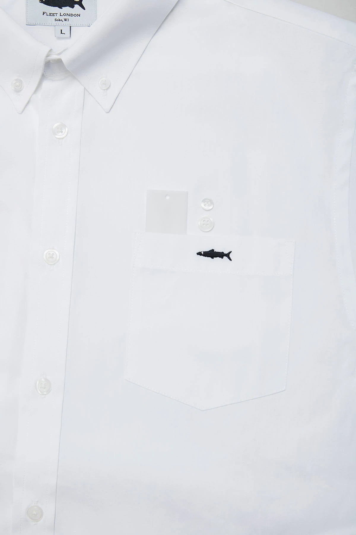 White Cotton Shirt for Men