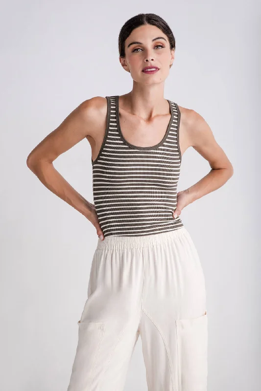 Z Supply Essy Stripe Ribbed Tank