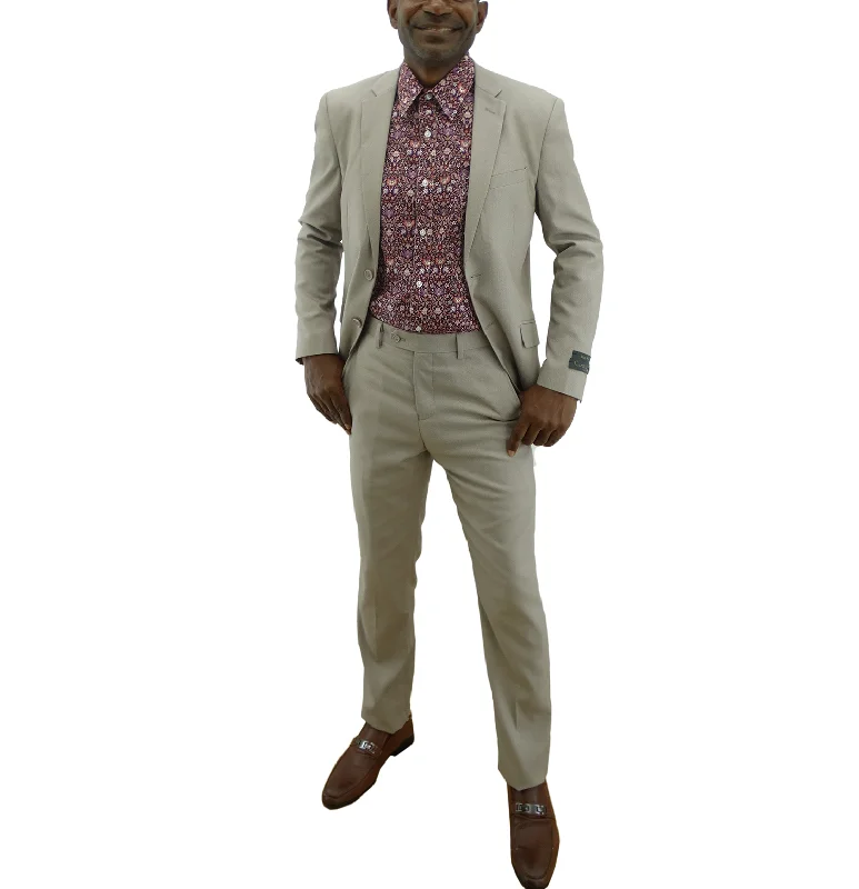 265-8101 Creativa - Men's Slim Fit Suit (36R-48R)