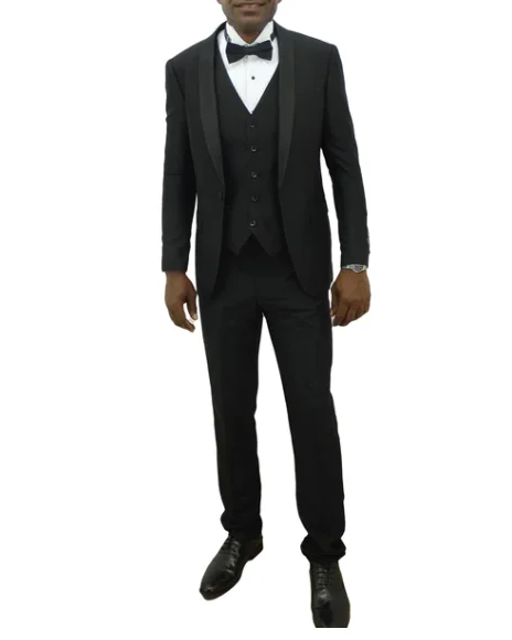 MW9101, Creativia - Men's Slim Fit 3Pc Tuxedo (36R-48R)