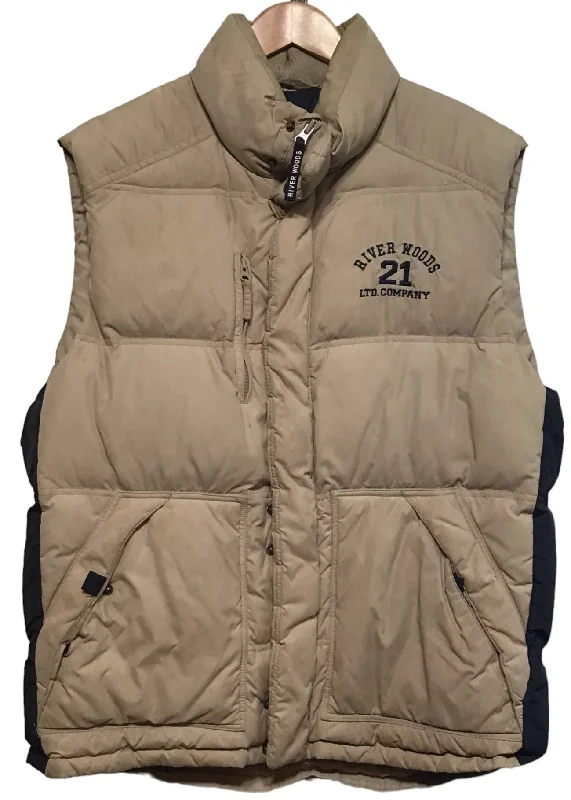 River Woods Padded Bodywarmer / Gilet (Size XL)